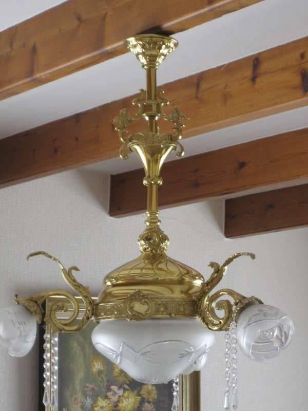 3 antieken lampen, Ophalen