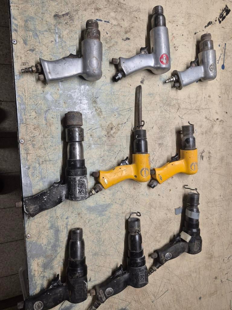 Beitels op luchtdruk., Doe-het-zelf en Bouw, Ophalen of Verzenden
