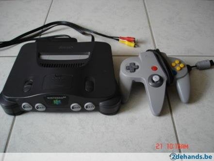 Nintendo 64 met controler en toebehoren., Ophalen of Verzenden, Zo goed als nieuw, Met 1 controller