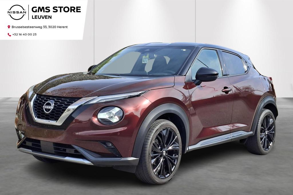 Nissan Juke N-Design-Aut-Carplay-Cam-Gps-Airco, Rouge, Achat, 1282 kg, Euro 6