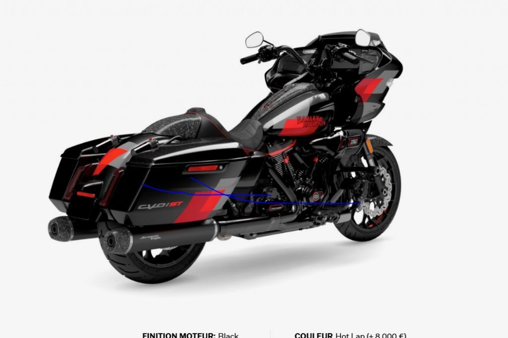 Harley-Davidson Tour ROAD GLIDE ST CVO (bj 2025), Motoren, 1983 cc, Traction Control, Overig