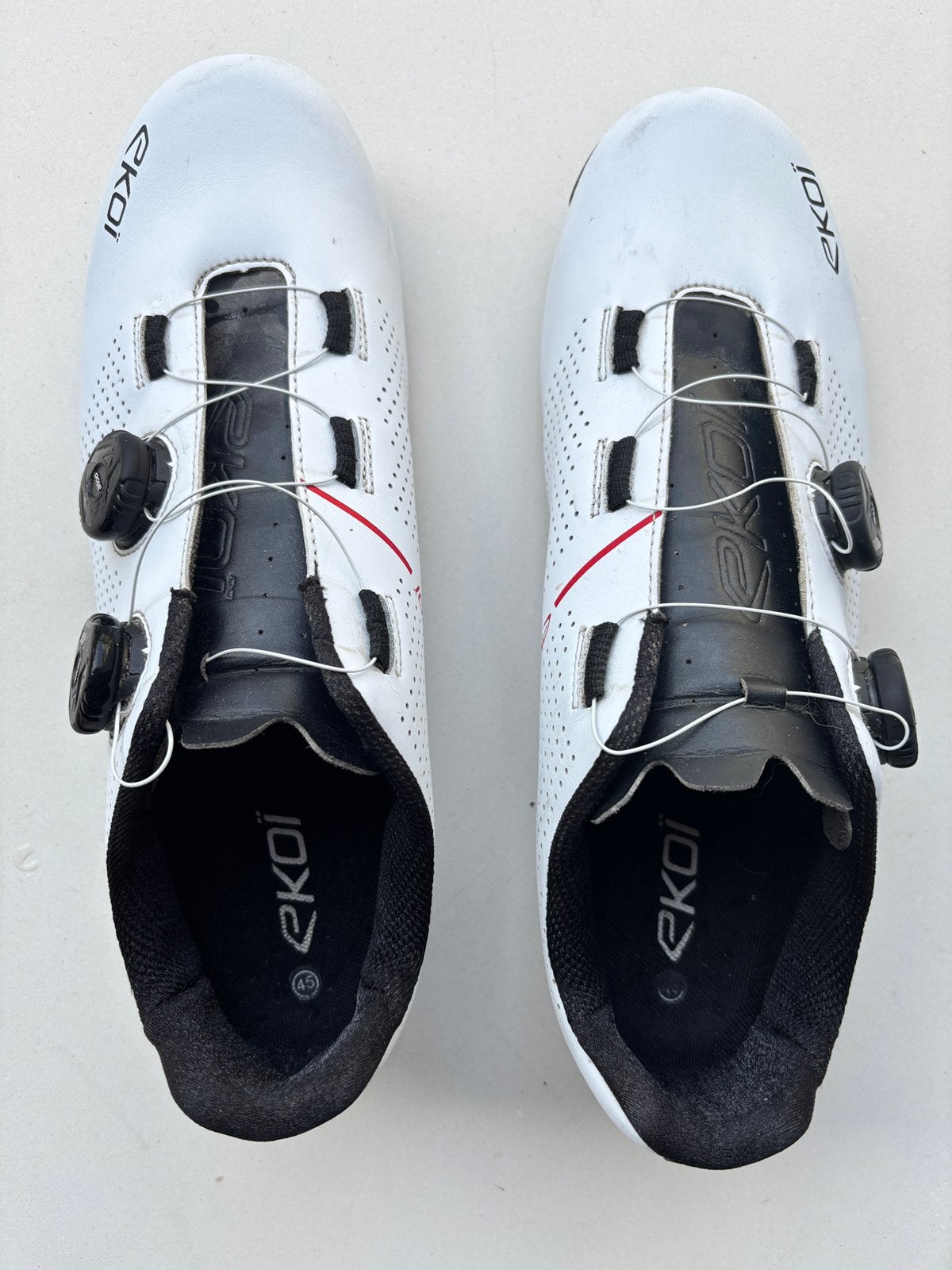 Chaussures de vélo en carbone Ekoï - taille 45, Enlèvement, Utilisé, Chaussures