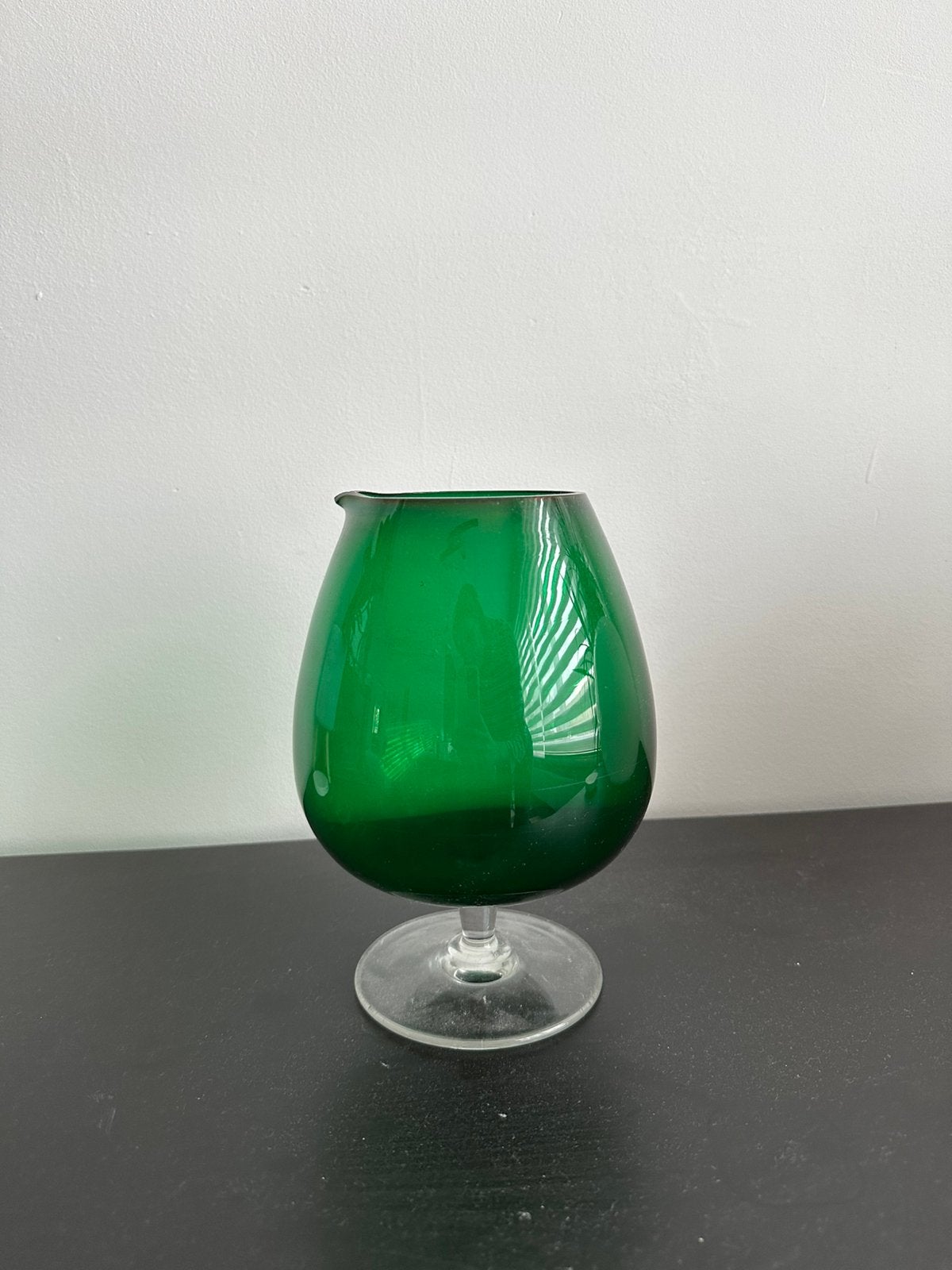 Vaas, groen, Ophalen, Zo goed als nieuw, Groen, Glas