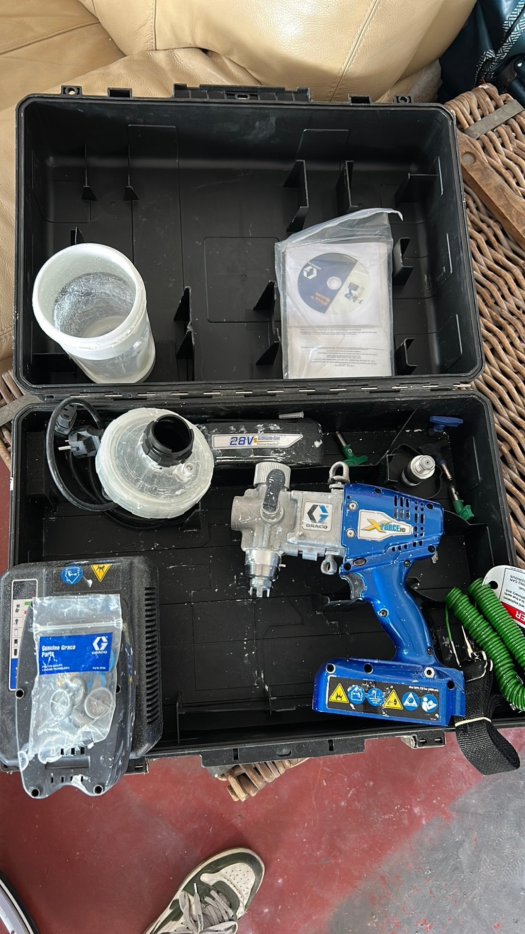 GRACO Xforced, Bricolage & Construction, Enlèvement, Comme neuf