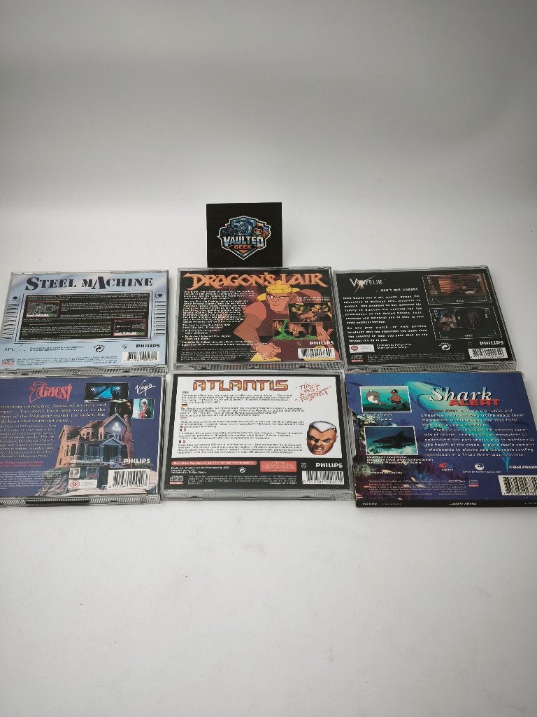 CD-i J eux CIB Atlantis, Dragons Lair , 7th Guest ,etc...., Enlèvement ou Envoi, Comme neuf, Autres genres