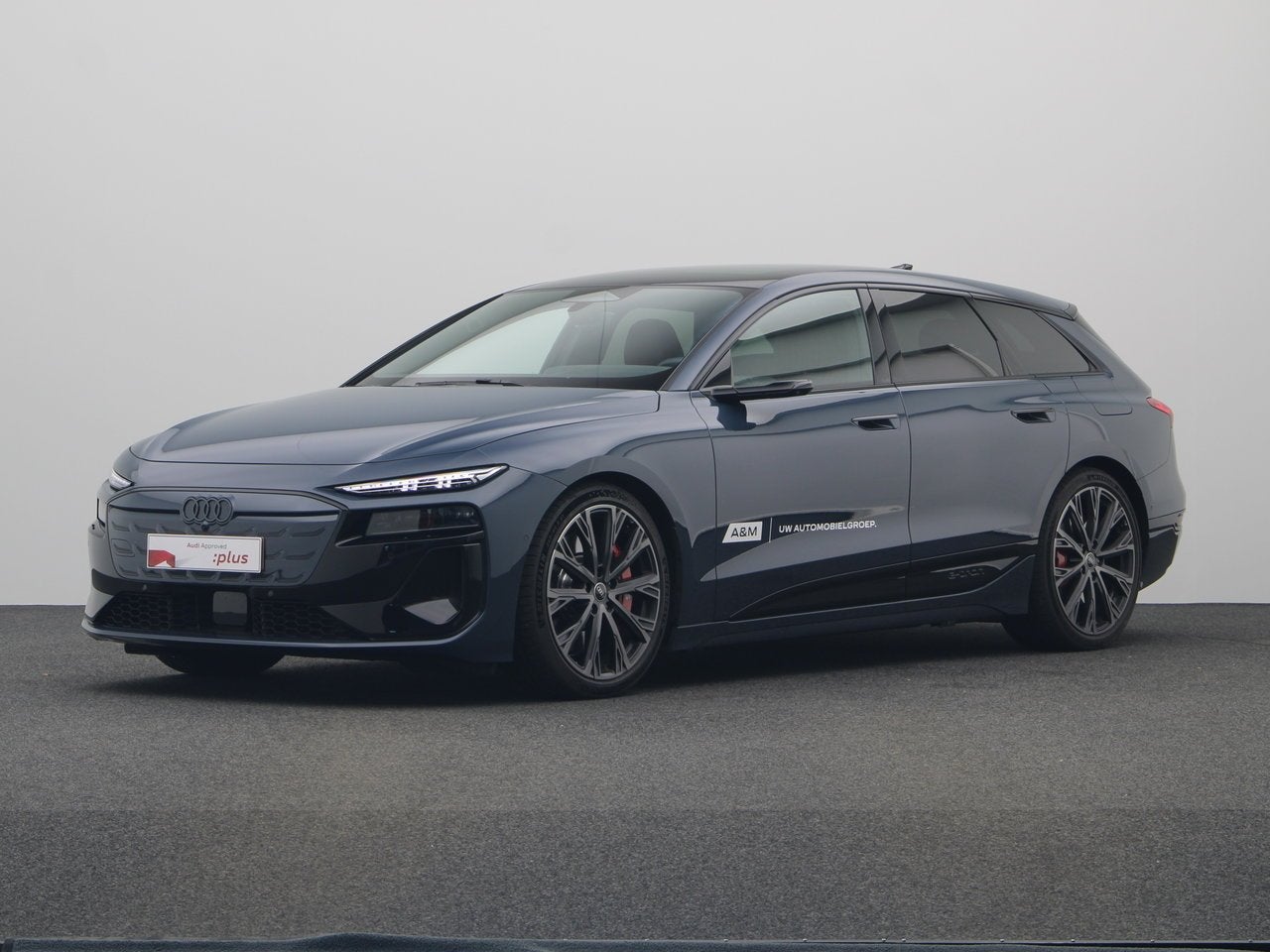 Audi S6 Avant e-tron 100 KWH 503 PK QUATTRO, Auto's, Automaat, Blauw, Break, S6