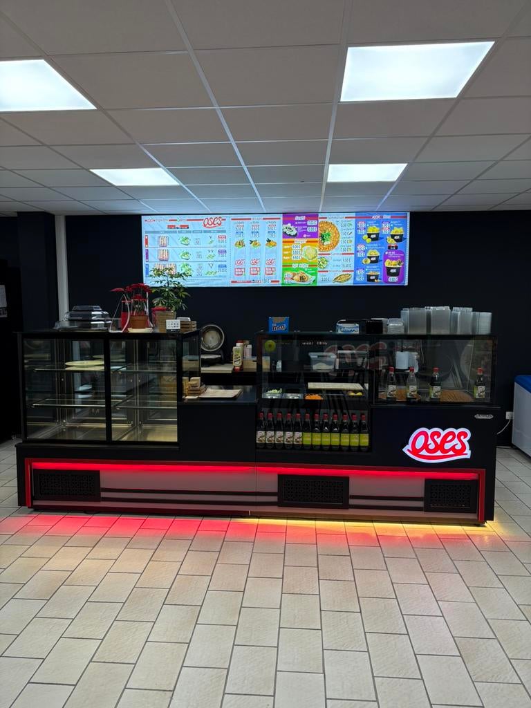 Professionele Koeltoonbank & Display – Zo goed als nieuw, Enlèvement, Utilisé, Refroidissement et Congélation