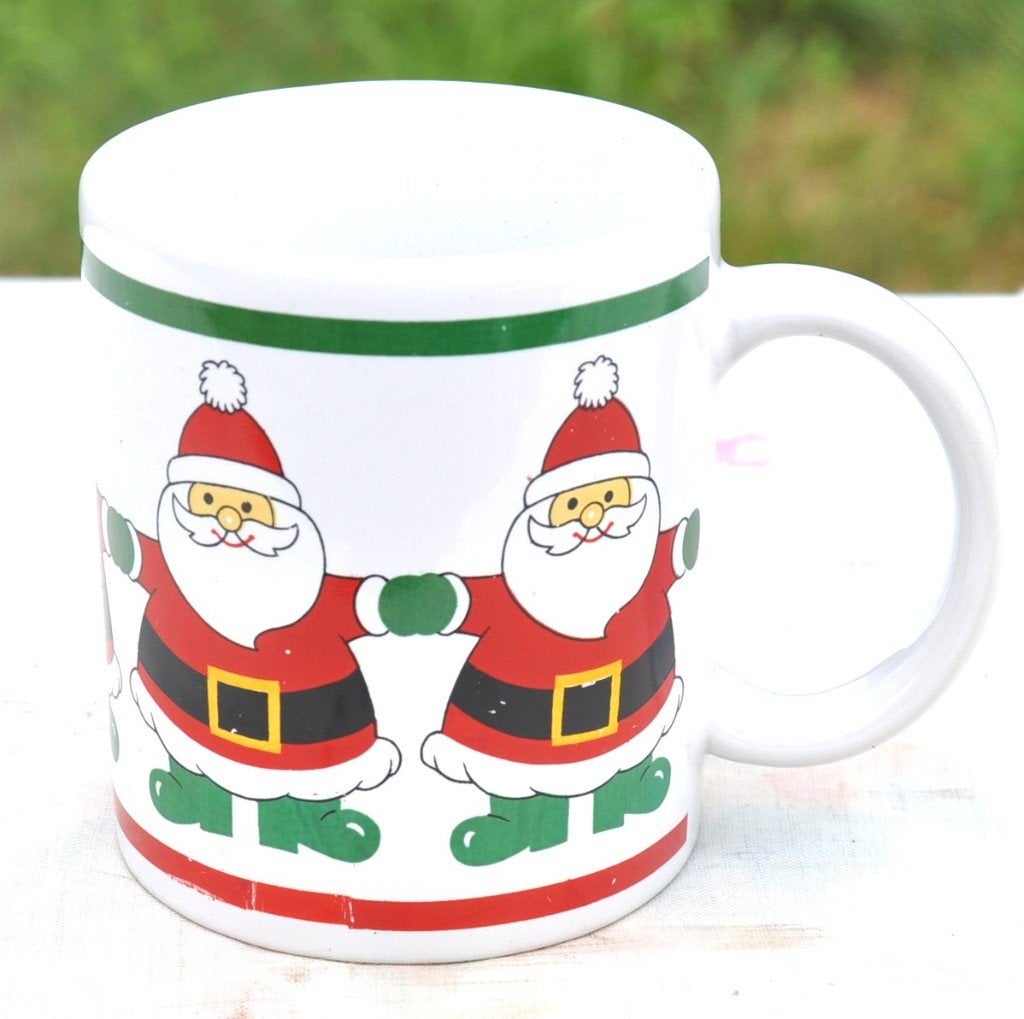mug decor pere noel, Enlèvement ou Envoi, Mug, Céramique, Utilisé