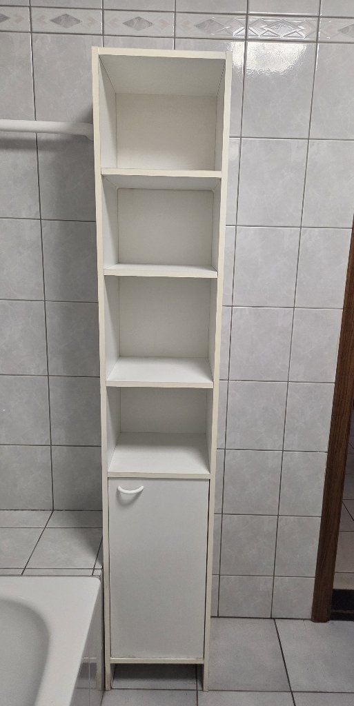 Set van 2 badkamerkastjes, Huis en Inrichting, Ophalen, (Half)hoge kast, Minder dan 50 cm, Gebruikt