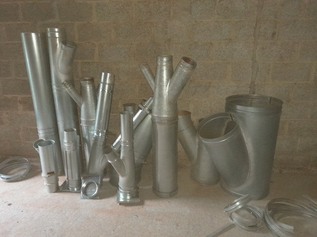 Tubes d'extraction de poussière, Enlèvement