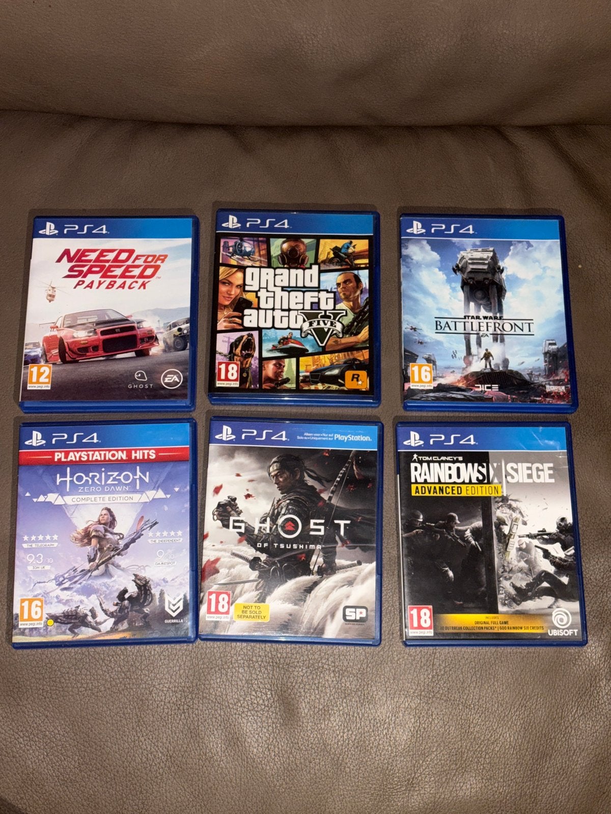 Ps4 games 6 stuks, Games en Spelcomputers, Games | Sony PlayStation 4, Ophalen of Verzenden, Zo goed als nieuw
