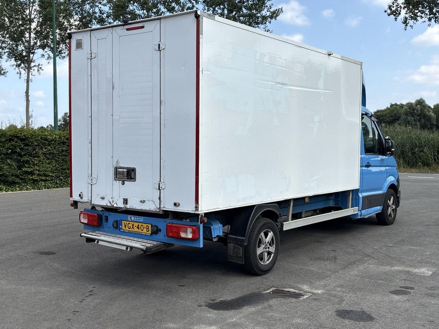 Volkswagen Crafter 35 2.0 TDI L4H3 | € 7.450,- NETTO! | Bakw, Blauw, Bedrijf, 277 g/km, ABS