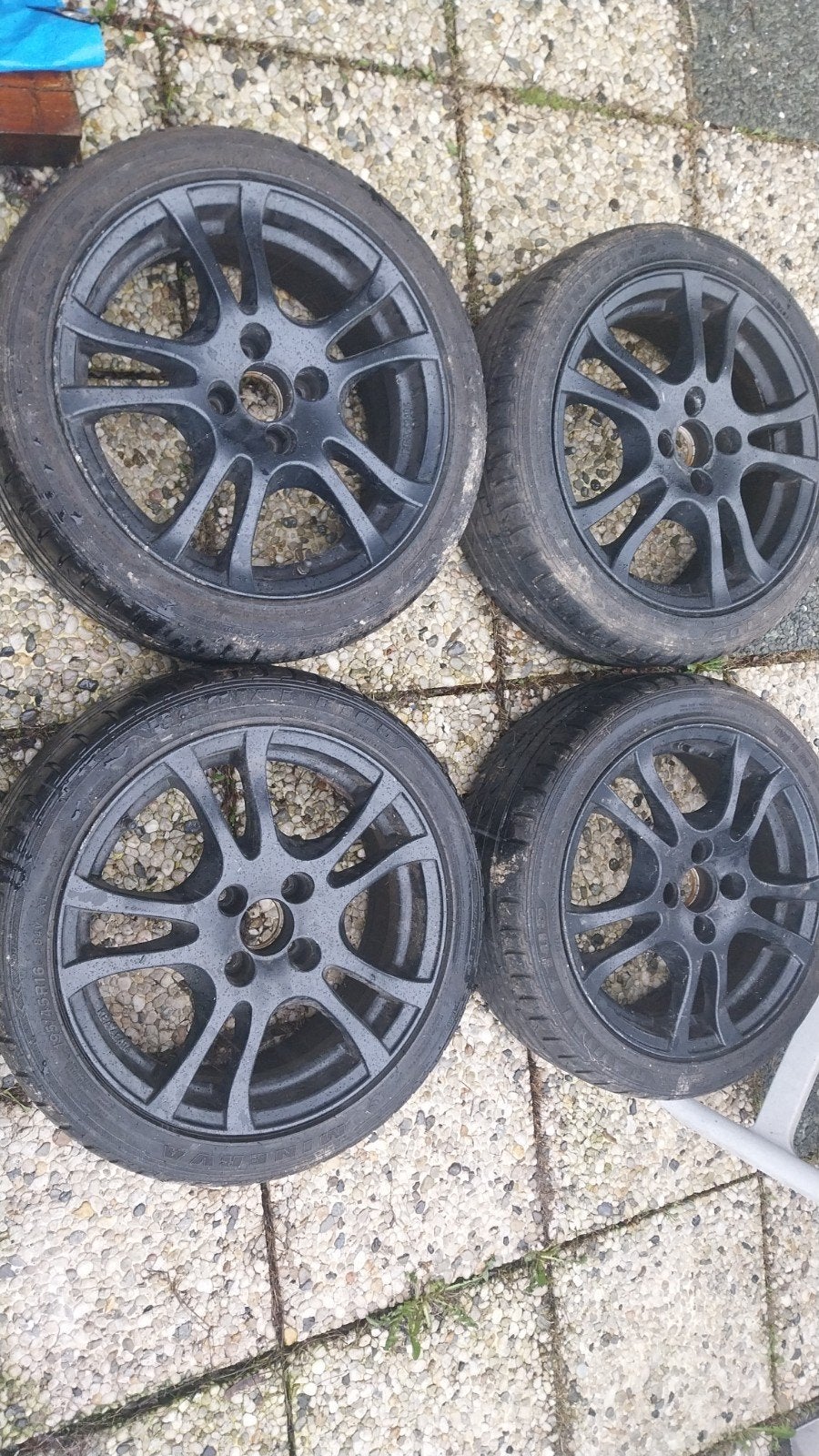 Jantes Anzio pneus ete VW/Seat