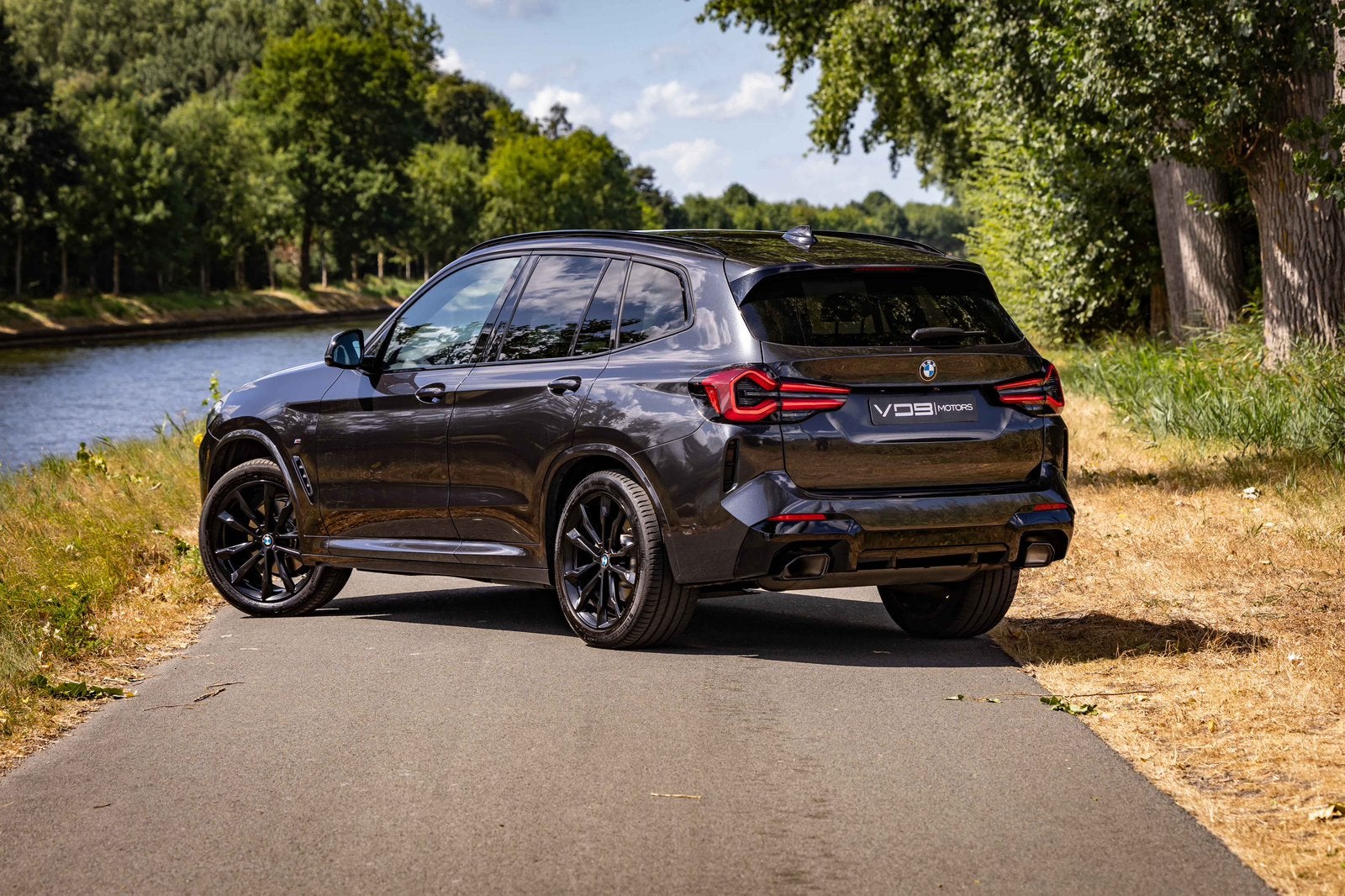 BMW X3 20i M pack / M shadowline, Auto's, Automaat, 4 cilinders, Zwart, Bedrijf