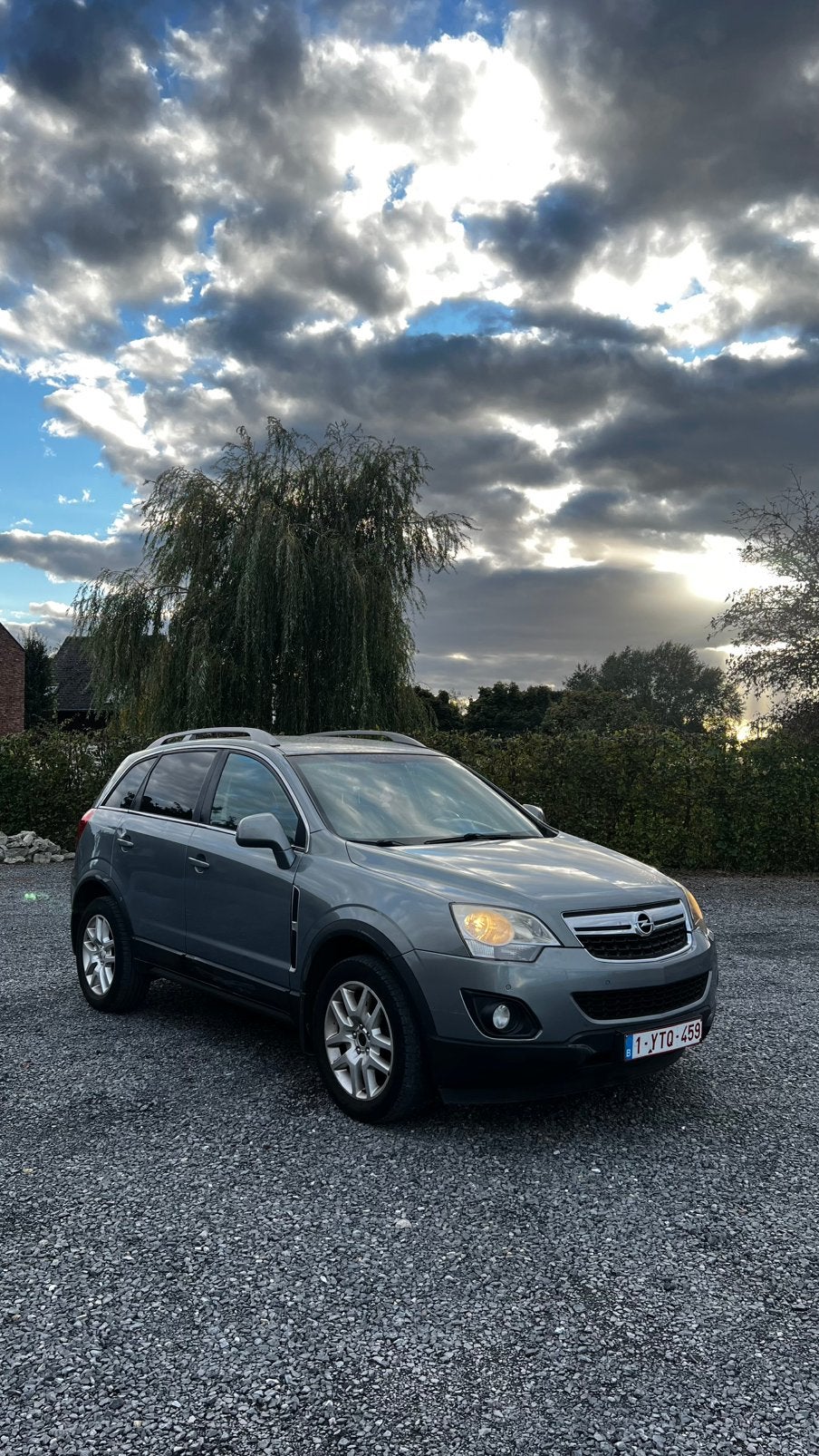 Opel antara 2.2 diesel, Auto's, Voorwielaandrijving, Euro 5, Zwart, Leder