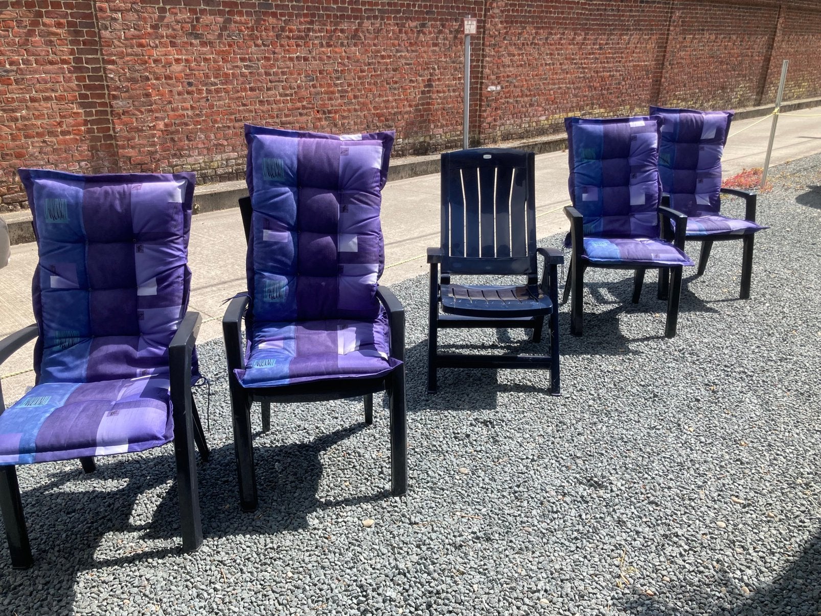 Gratis tuinstoelen, Enlèvement, Comme neuf