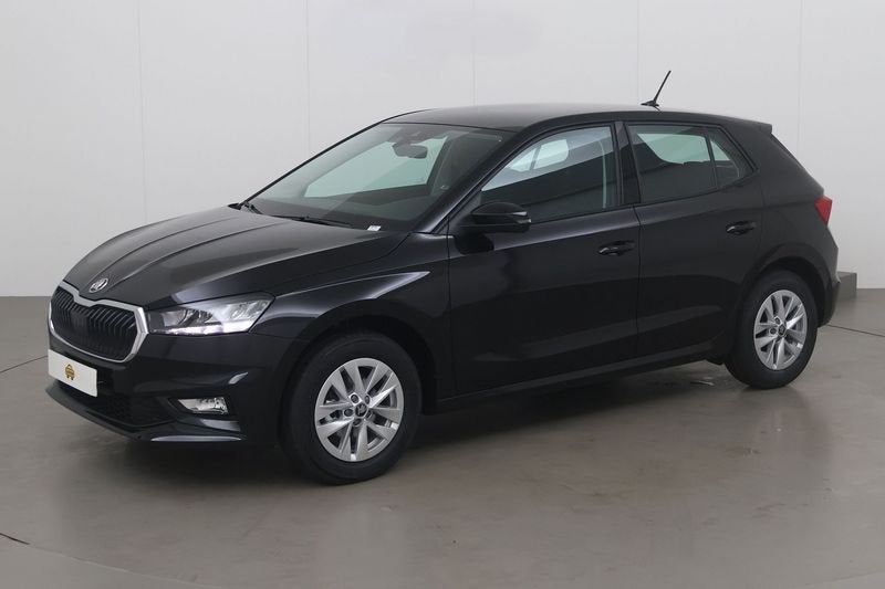 Skoda Fabia 1.0i selection 80, Auto's, Skoda, Gebruikt, Overige bekleding, Zwart, Bedrijf