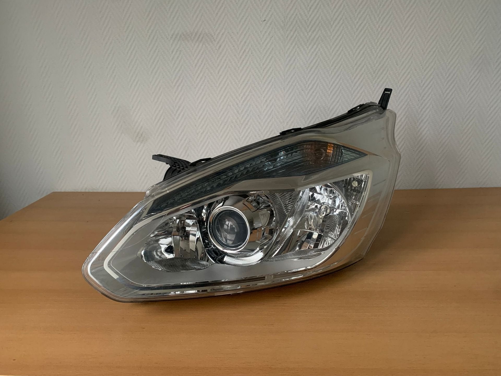 koplamp Links ford transit custom 2012 - 2016 scheur in V362, -, -, -, Enlèvement ou Envoi