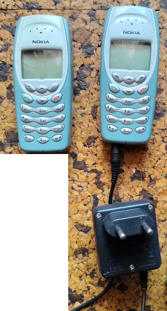 2 GSM NOKIA 3410, Classique ou Candybar, Autres couleurs, Clavier physique, Enlèvement