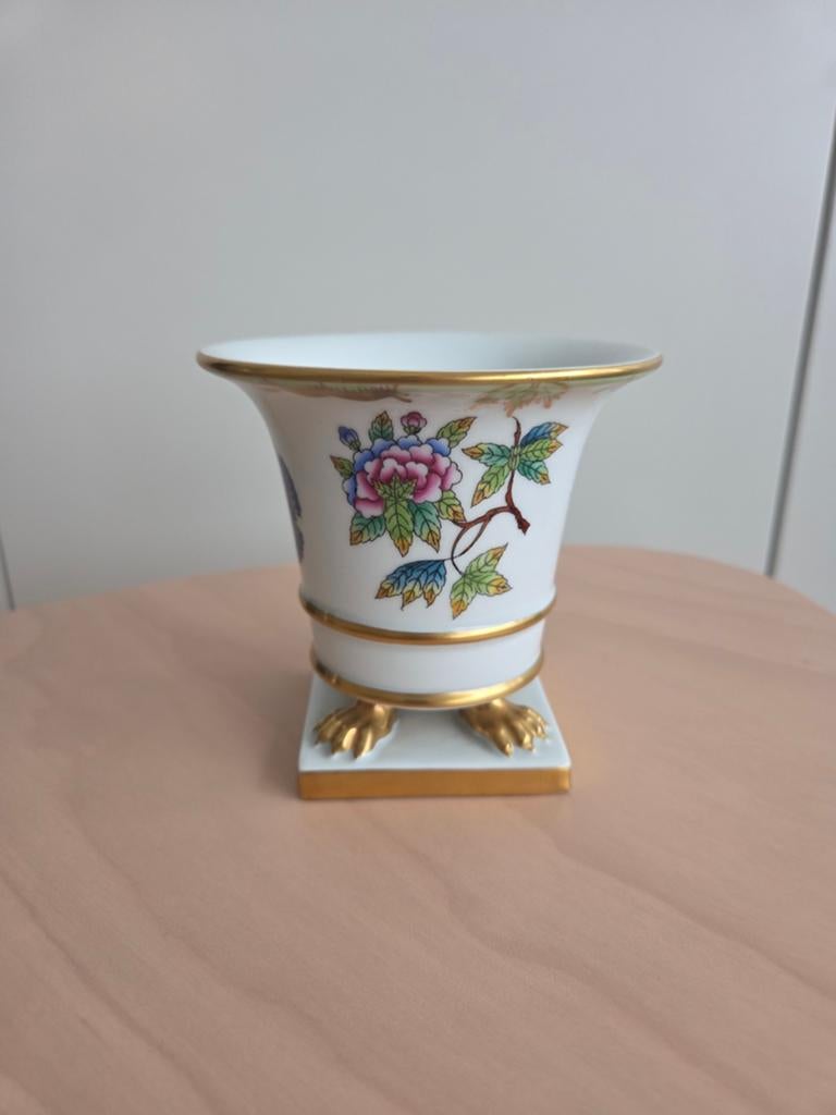 Herend Queen Victoria kleine vaas, Ophalen of Verzenden
