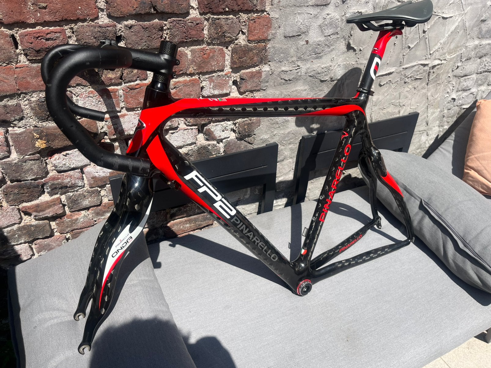 Vélo de course pour vélo de route en carbone Pinerallo FP2, Autres marques, Frein sur jante, Enlèvement ou Envoi, 28 pouces