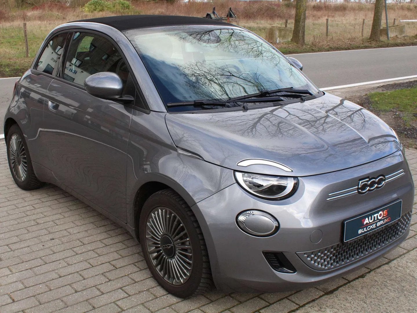 Fiat 500C 43 kWh Icon Cabrio, DC laadpoort 85 kW (bj 2022), Automaat, 4 zetels, Stof, Cabriolet