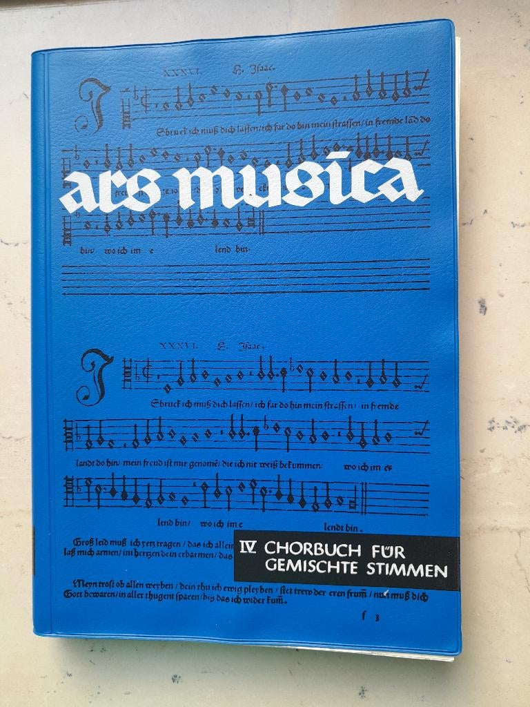 ARS MUSICA     Chorbuch  für  gemischte Stimmen   Band IV, Musique & Instruments, Partitions, Enlèvement ou Envoi, Orgue, Comme neuf