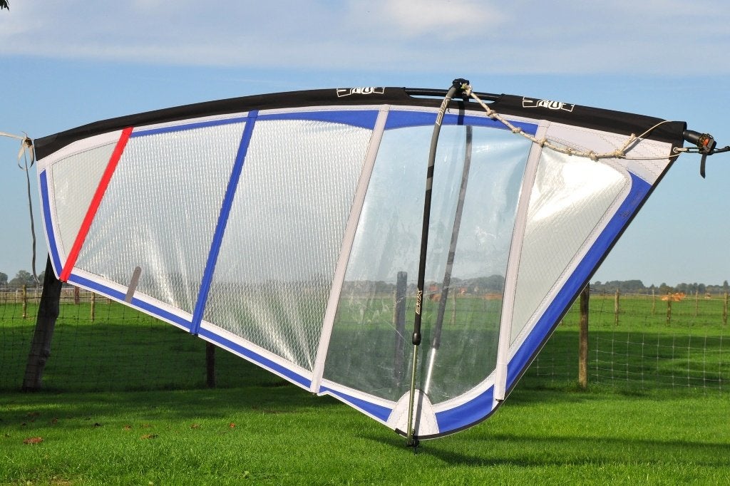 4.5m2 Junior 2Go set (zeil, mast, giek), Ophalen, Gebruikt, STX, 3.5 tot 5 m²