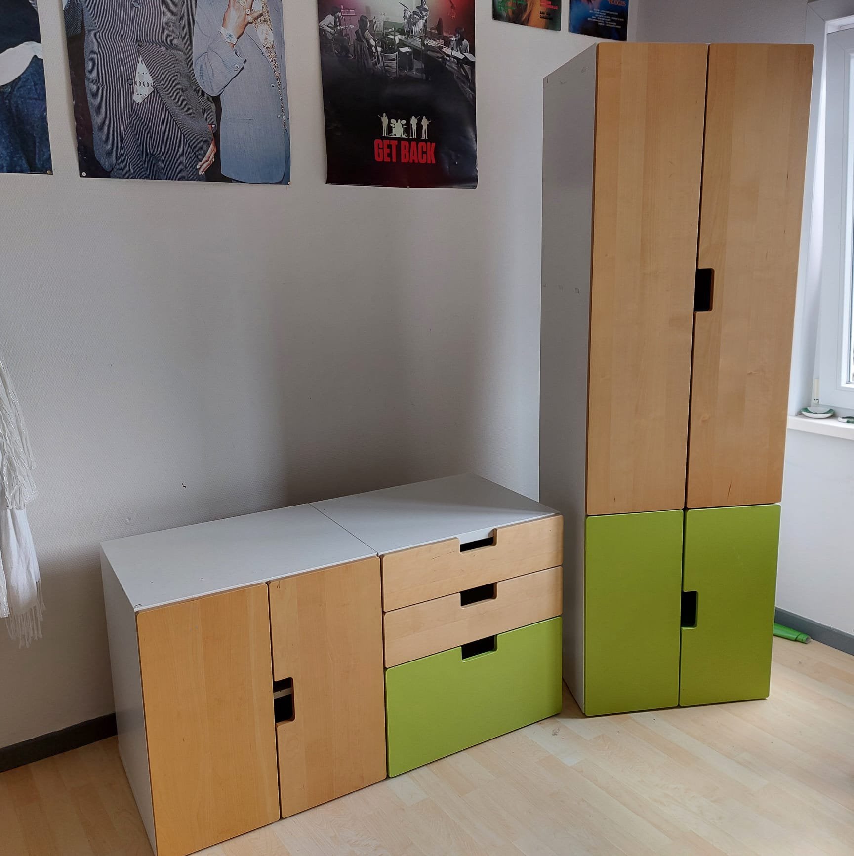 Ikea (kleding)kast, Ophalen, Gebruikt
