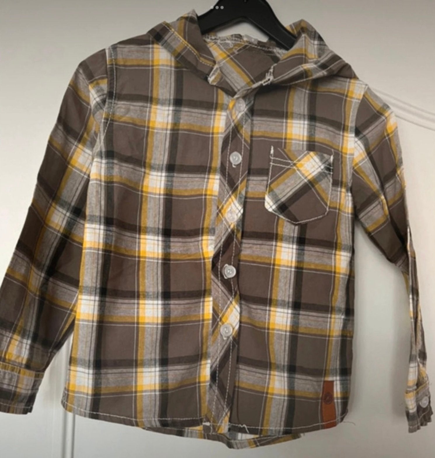 Hemd met kap maat 98/104, Kinderen en Baby's, Kinderkleding | Maat 98, Ophalen of Verzenden, Zo goed als nieuw