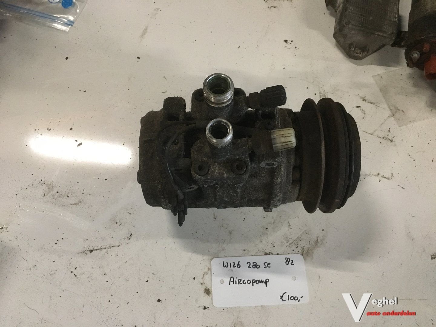 Mercedes W126 1982 280SE Aircopomp, Gebruikt, -, -, Ophalen of Verzenden