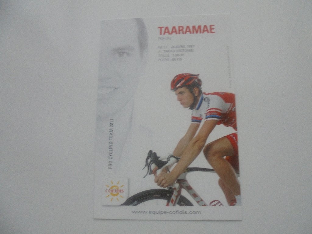 wielrenner - taaramae rein, Verzenden, 1980 tot heden, Zo goed als nieuw, Foto