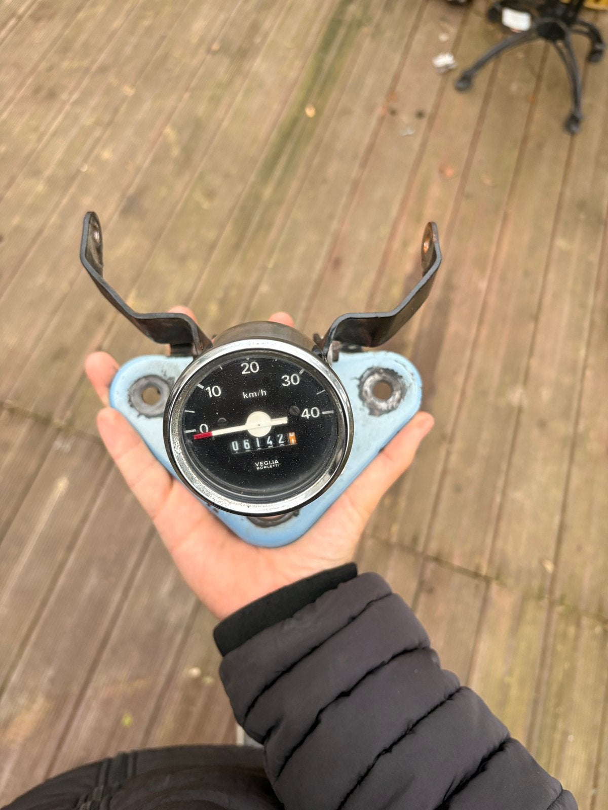Voorvorkklem met aangepaste voet en toonbank, Fietsen en Brommers, Ophalen of Verzenden