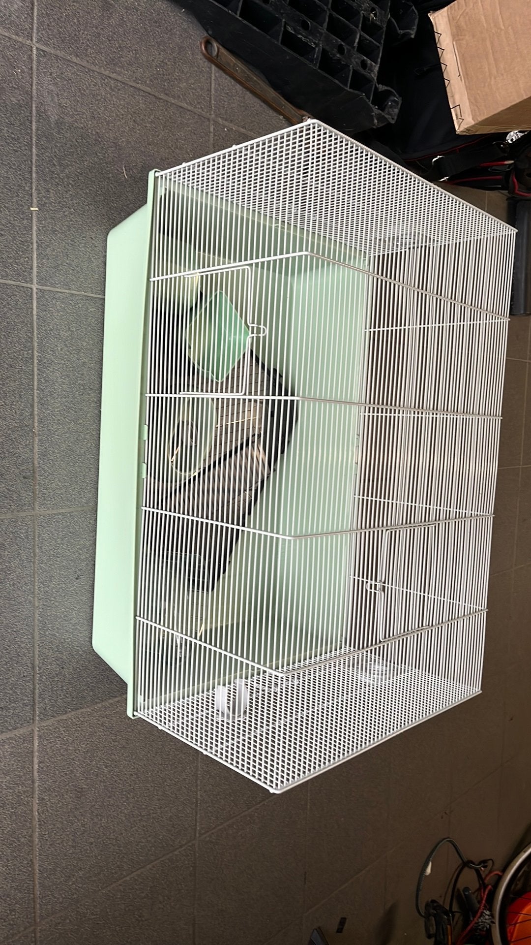 Knaagdierenkooi van ferplast zo goed als nieuw, Dieren en Toebehoren, Kooi, Minder dan 75 cm, Zo goed als nieuw, Hamster