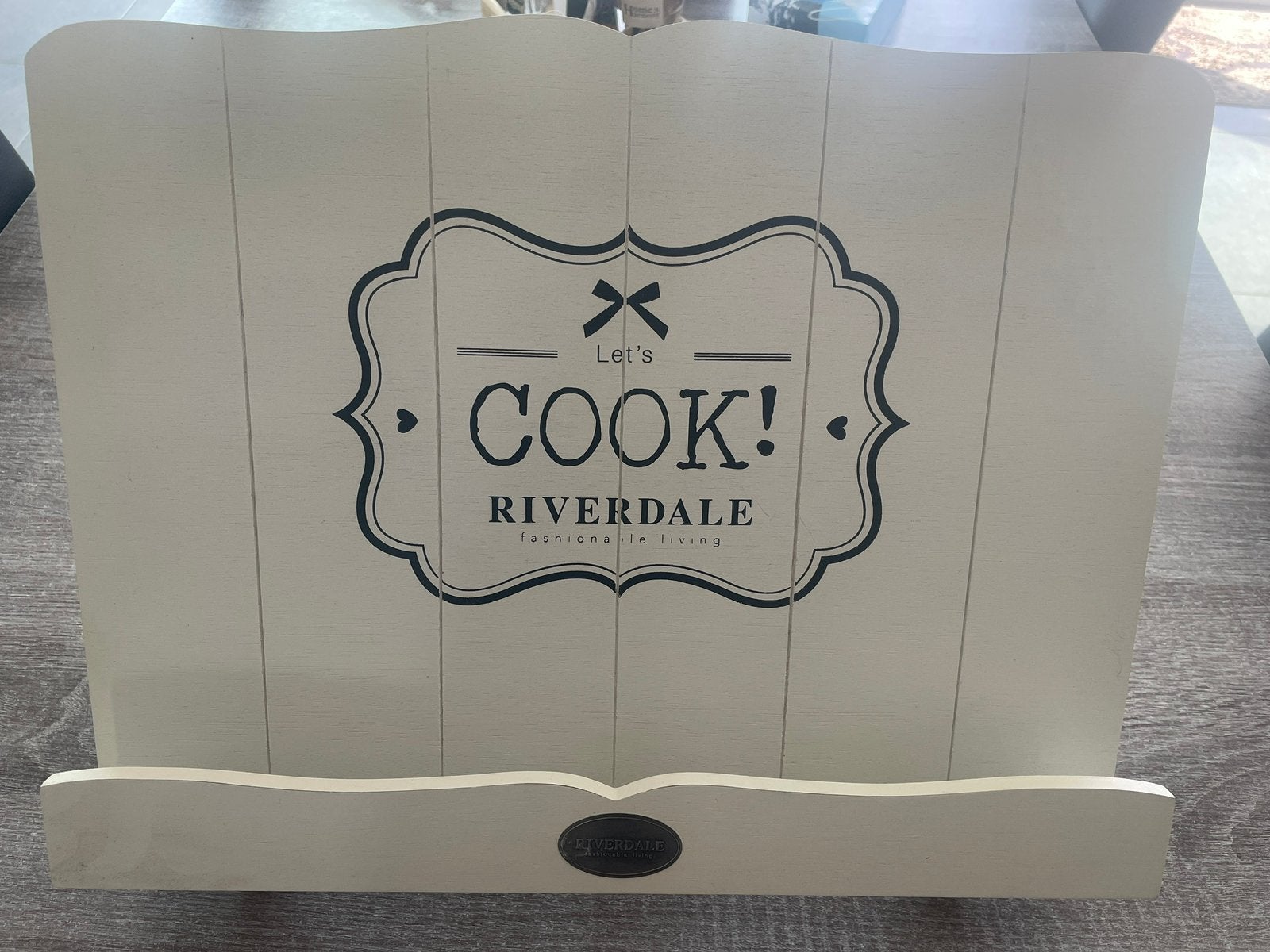 Houten staander voor kookboek, Huis en Inrichting, Ophalen, Gebruikt