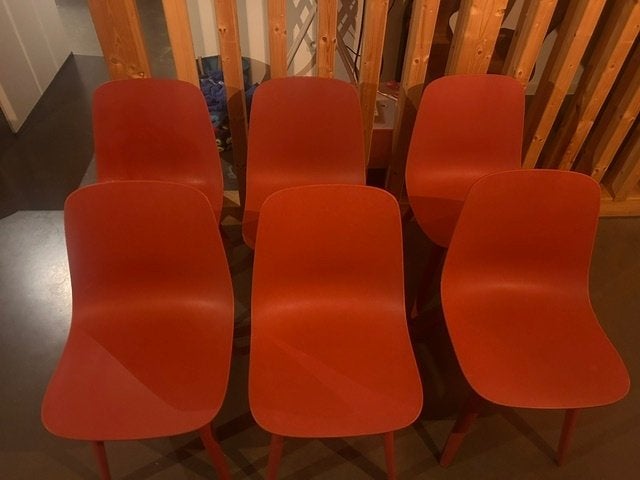 Odger Stoel, Maison & Meubles, Rouge, Comme neuf, Synthétique, Enlèvement