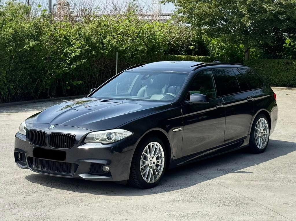 Pack M automatique pour BMW F11 525d, Autos, BMW, Cuir, Entreprise, Noir, 5 portes