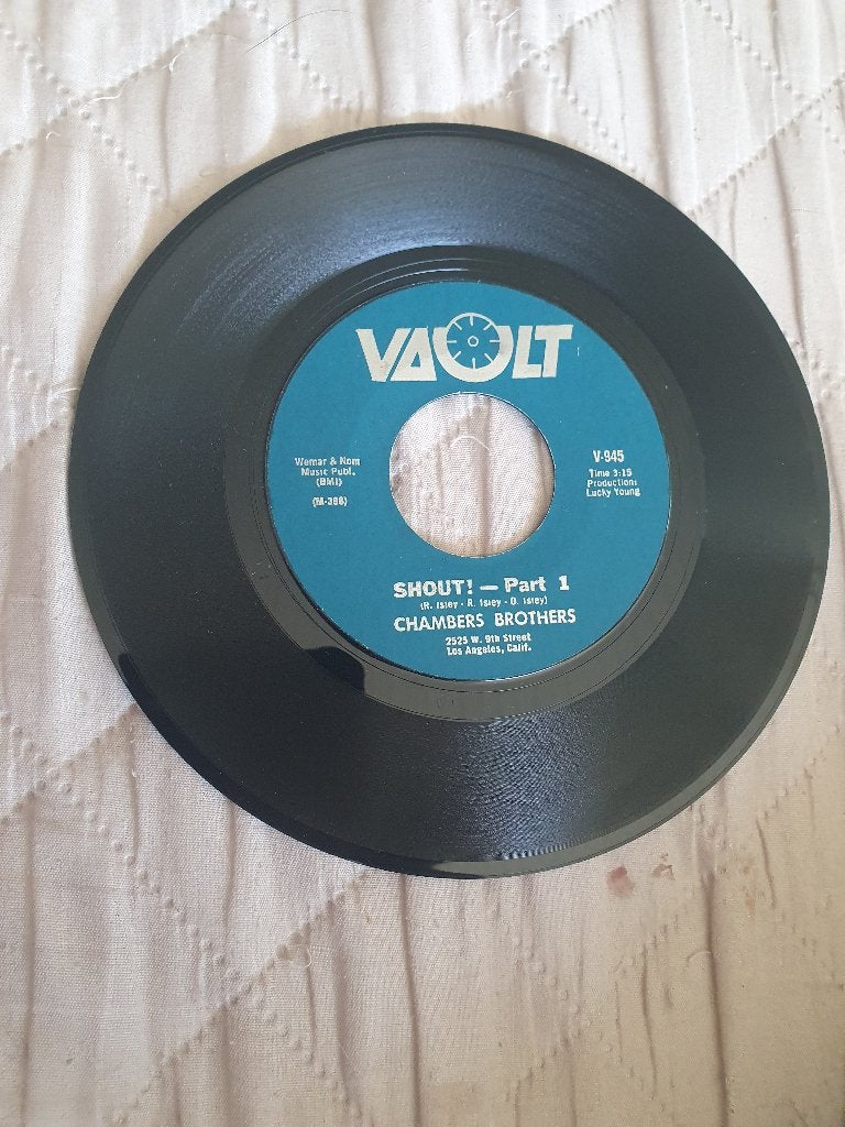 S - Chambers Brothers – Shout! - 1968, Cd's en Dvd's, 7 inch, Ophalen of Verzenden, Zo goed als nieuw, EP