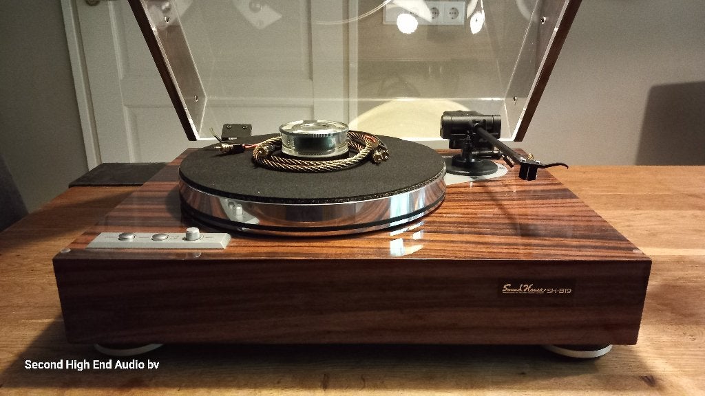 Soundhouse SHB-19. Micro Seiki ++, Ophalen, Zo goed als nieuw, Platenspeler, Pitch-regelaar