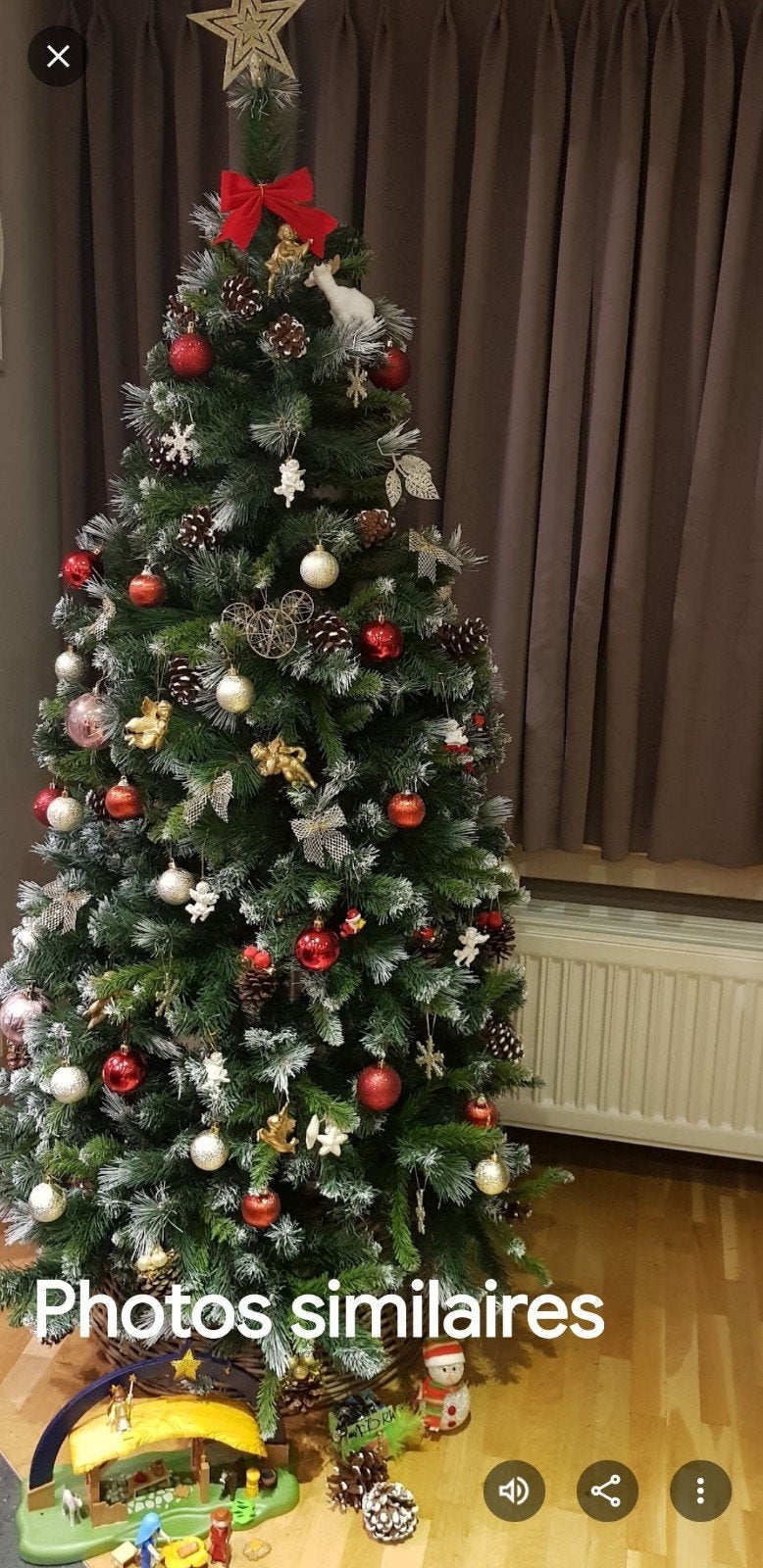superbe sapin de Noël artificiel 1m80 de haut, Divers, Enlèvement