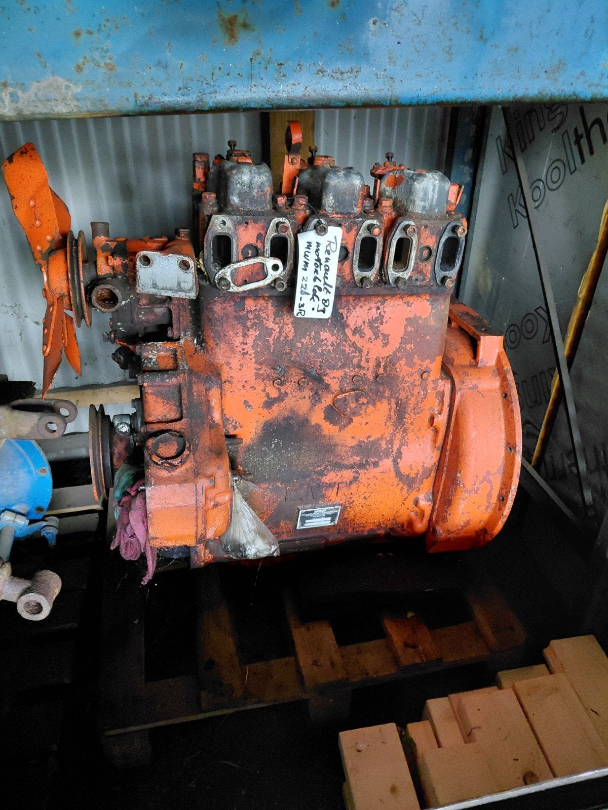 diverse tractor motorblokken, Hobby en Vrije tijd, Ophalen
