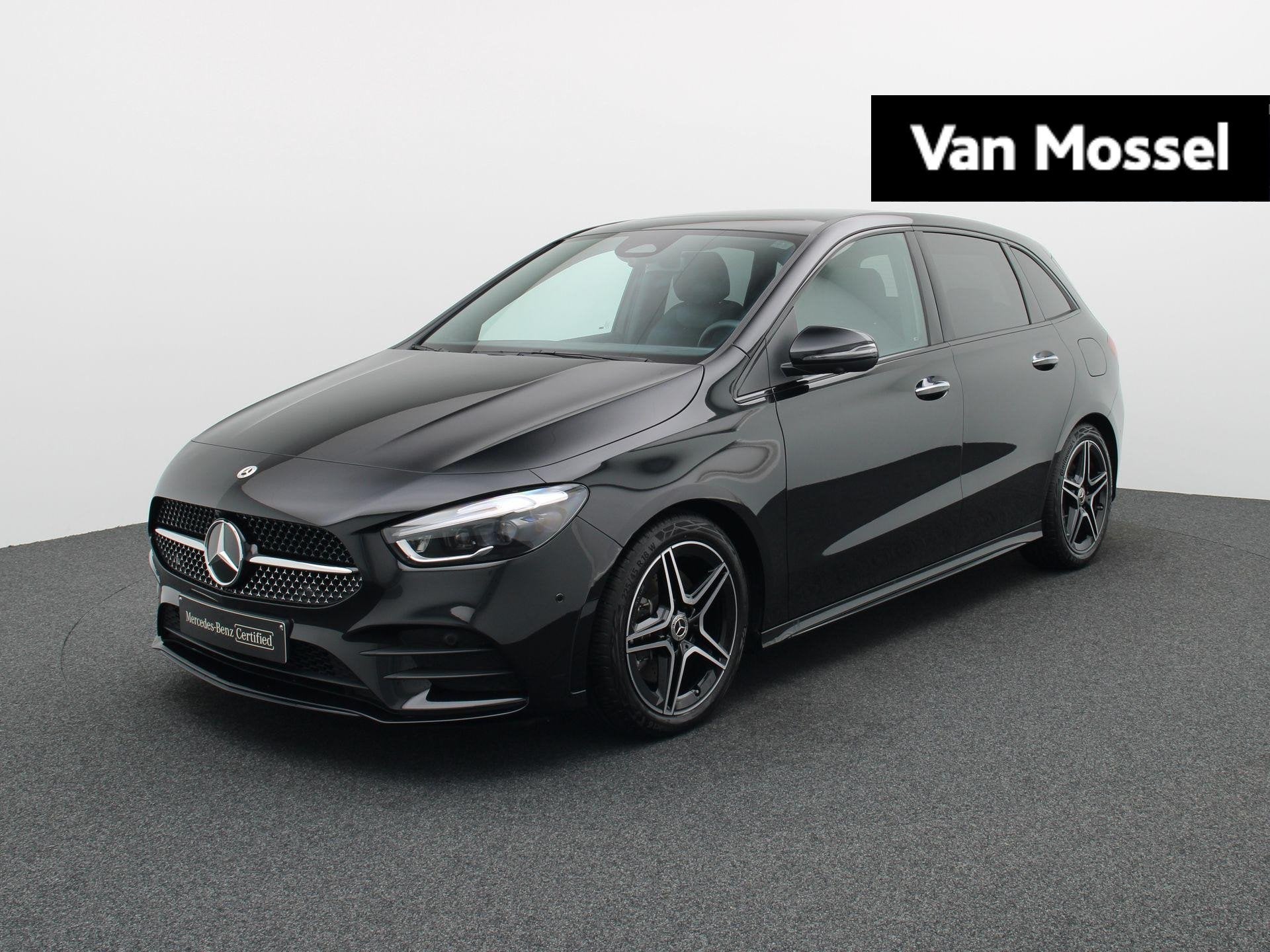 Mercedes-Benz B 220 4MATIC AMG Line + PREMIUM PLUS PACK + CA, Auto's, Automaat, Dealer onderhouden, Gebruikt, Zwart
