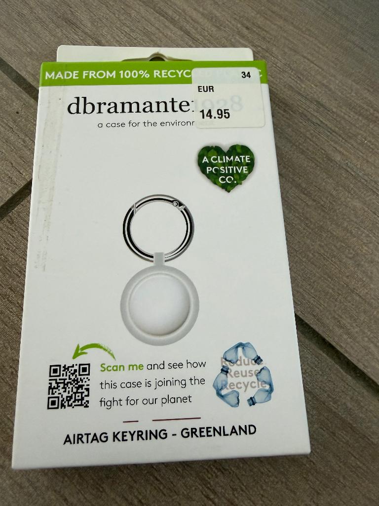dbramante1928 AirTag Key Ring Winter White – Nieuw, Ophalen, Nieuw