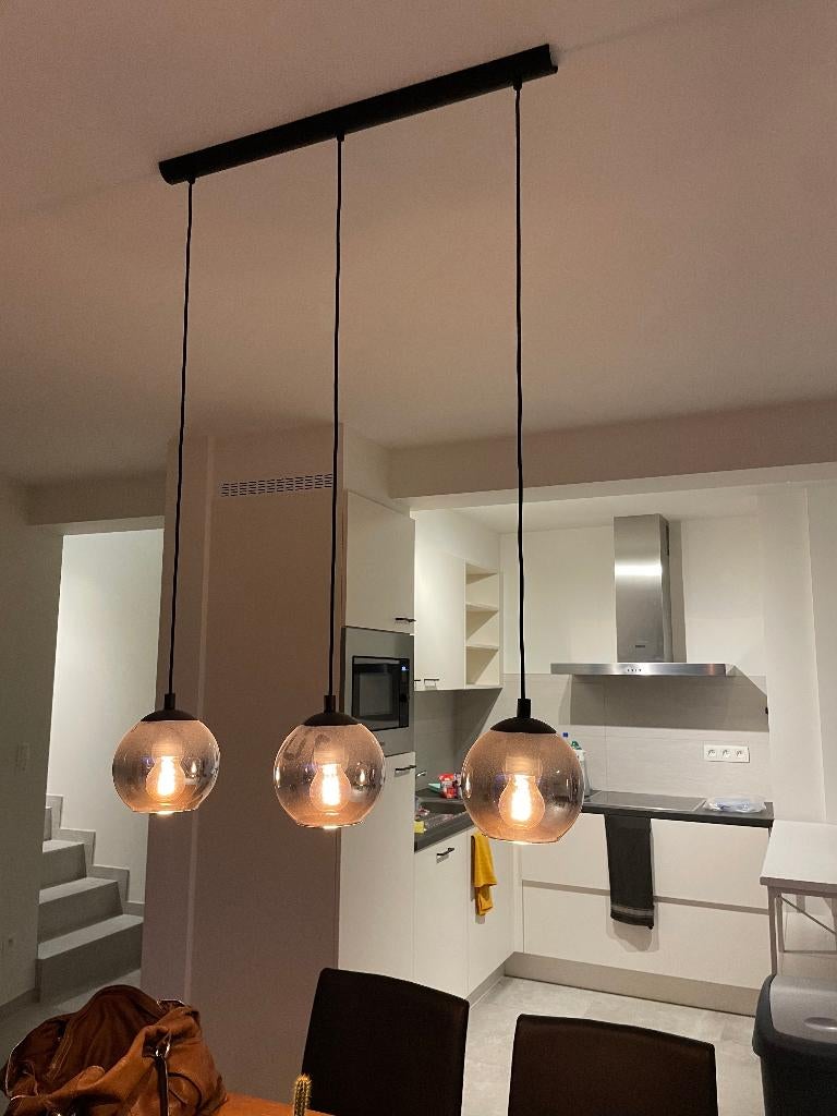 plafonnier, Enlèvement, Comme neuf, Verre, Hedendaagse plafondlamp