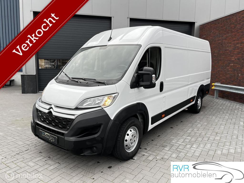 Citroen Jumper bestel 2.2 BlueHDi 140 L4H2 Zwaar 3.5t, Autos, Achat, 2020 kg, Noir, 5 portes