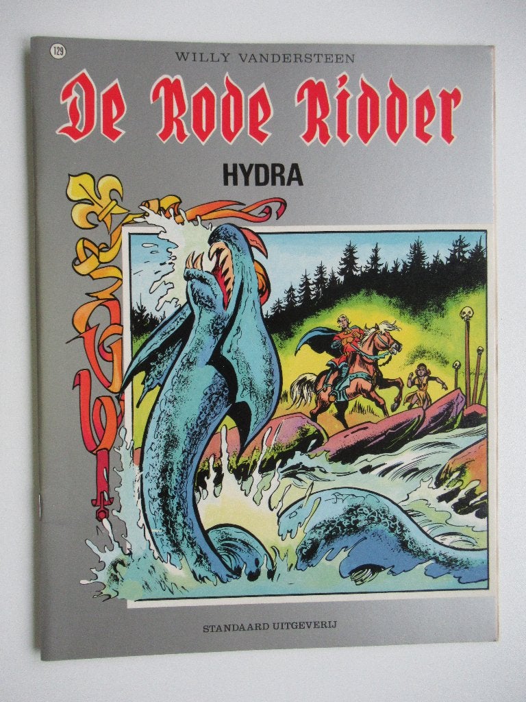 de rode ridder...nr.129...hydra..............1st, Boeken, Ophalen of Verzenden, Zo goed als nieuw