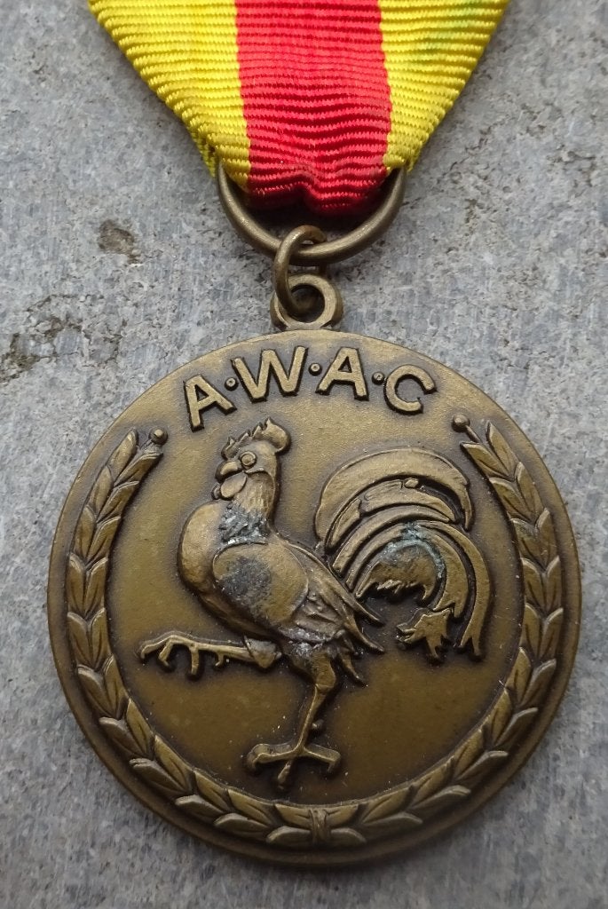 RESISTANCE WW2 - AWAC - MEDAILLE DE LA FIDELITE - 3EME CL., Collections, Envoi, Armée de terre, Ruban, Médaille ou Ailes