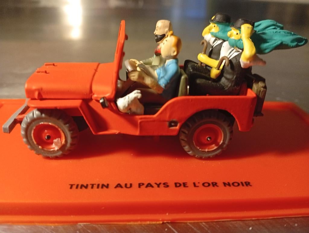Jeep Tintin 1/43 (2012) - Dr. Muller-versie met certificaat, Ophalen, Kuifje