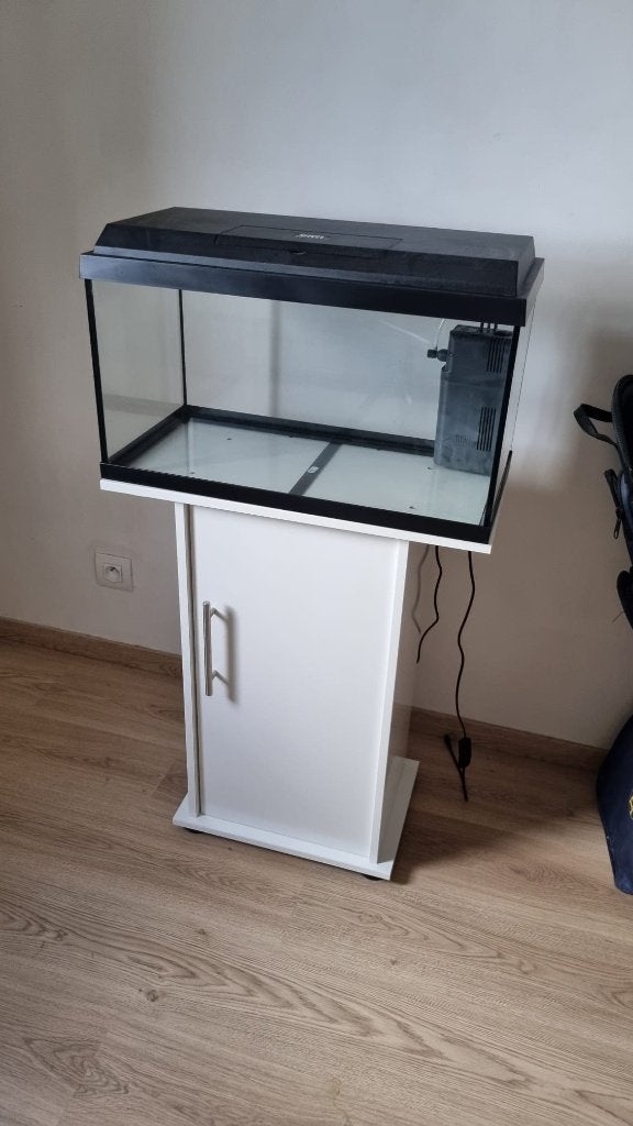 Juwel Primo 60 LED aquarium + bijpassende kast – wit – 60L, Dieren en Toebehoren, Ophalen, Aquariummeubel, Zo goed als nieuw, Verwarming