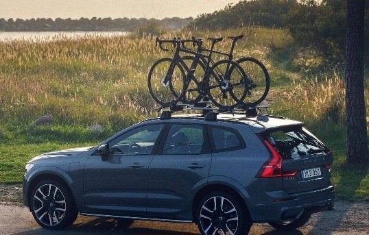Porte velo toit volvo, Autos : Divers, Porte-vélos, Enlèvement, 2 vélos, Comme neuf, Galerie de toit